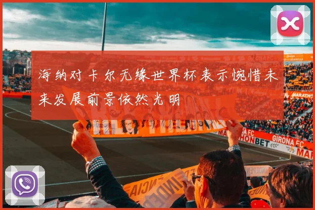 海纳对卡尔无缘世界杯表示惋惜未来发展前景依然光明